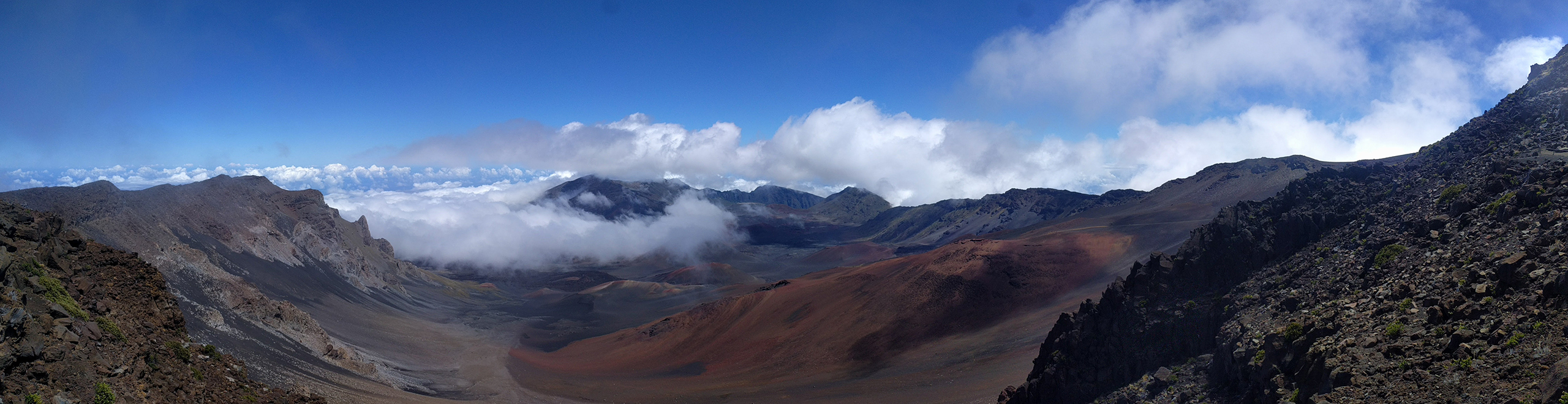 Panorama auf dem Haleakala