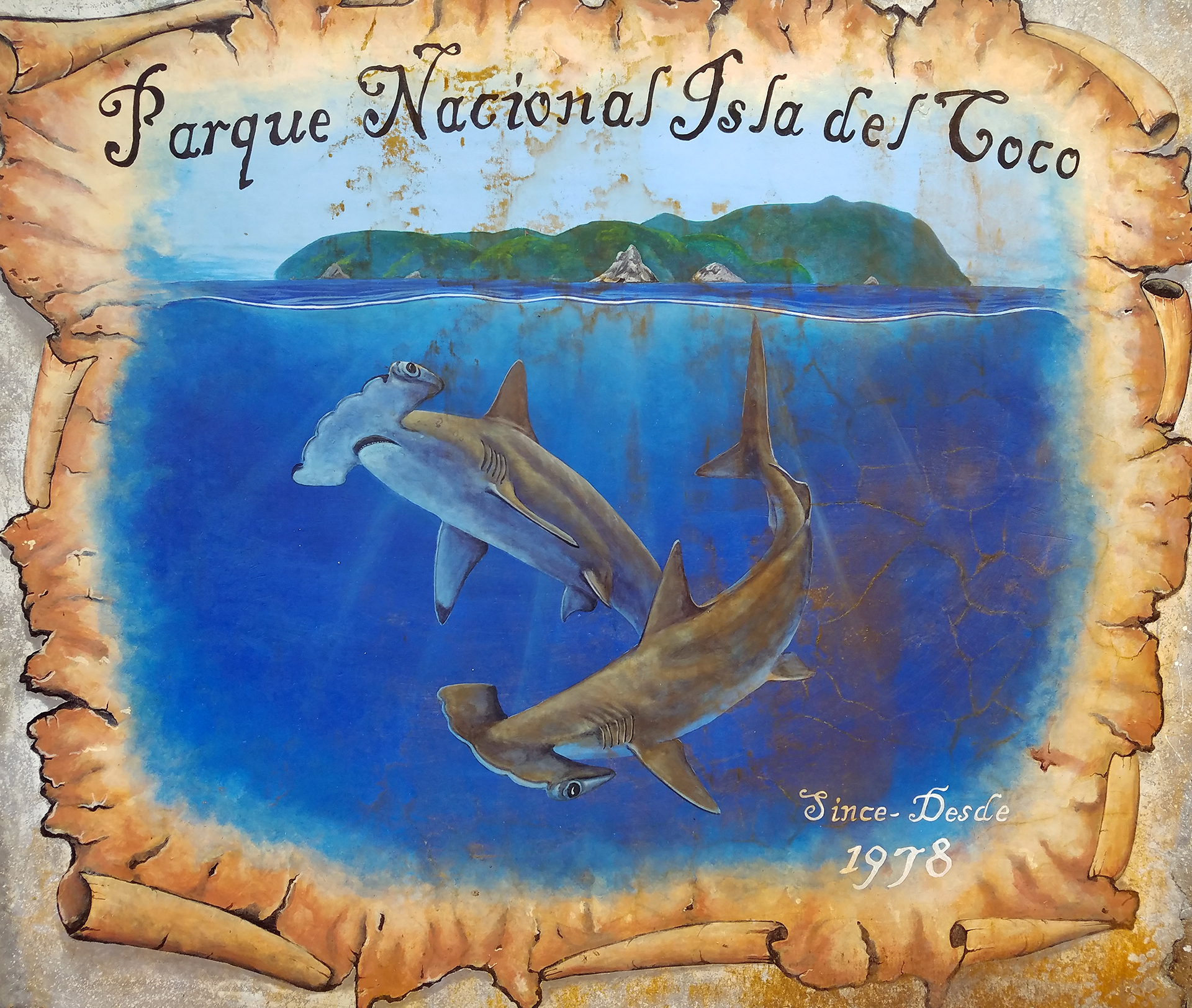 Parque Nacional Isla del Coco Desde 1978